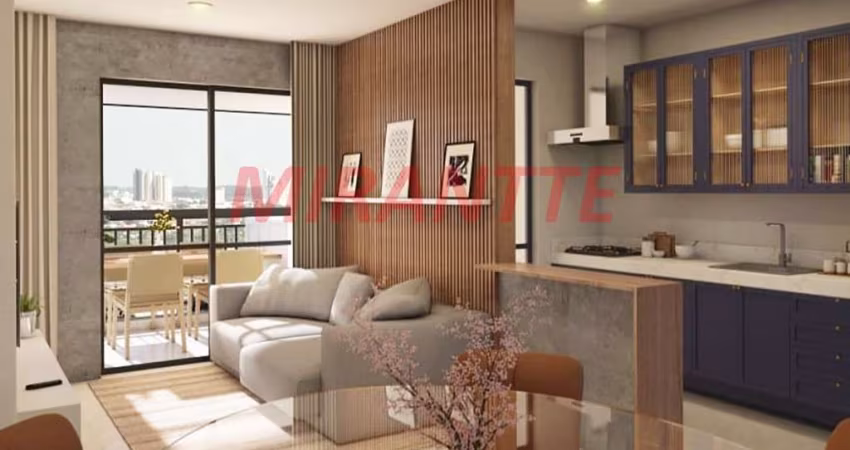 Apartamento de 61m² com 2 quartos em Vila Endres