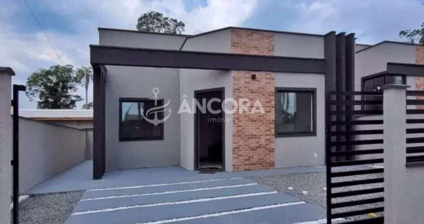 CASA COM 02 QUARTOS SENDO 01 SUÍTE NO BALNEÁRIO BAMERINDUS EM ITAPOÁ - SC