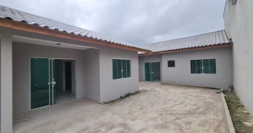 Casa à venda em itapoá, jardim pérola do atlântico, com 2 quartos, 54m²