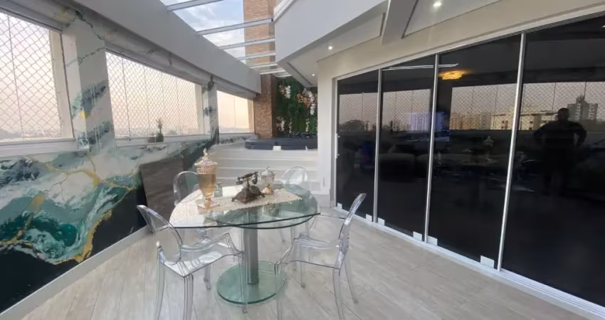 Cobertura à venda no bairro rudge ramos – são bernardo do campo | 3 suítes, 185m², varanda gourmet e muito conforto!