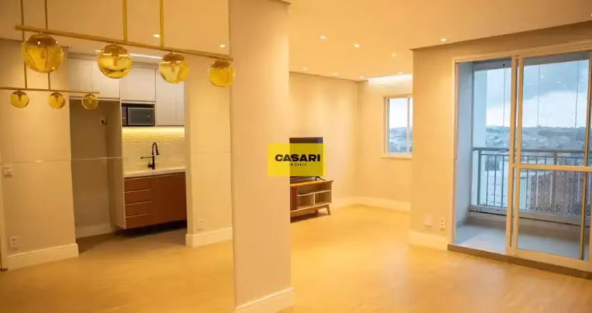 Apartamento com 2 dormitórios à venda, 70 m², suíte, planejados e lazer completo em são bernardo do campo