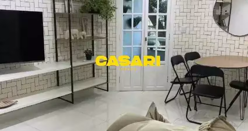 Sobrado à venda na vila américa em santo andré | 100 m², mobiliado e decorado