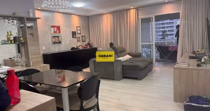 Excelente apartamento de 91 m² no condomínio clube anima, com 2 dormitórios - sbc