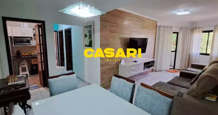 Apartamento à venda na vila euclides, em são bernardo do campo - 2 dormitórios e 1 vaga de garagem