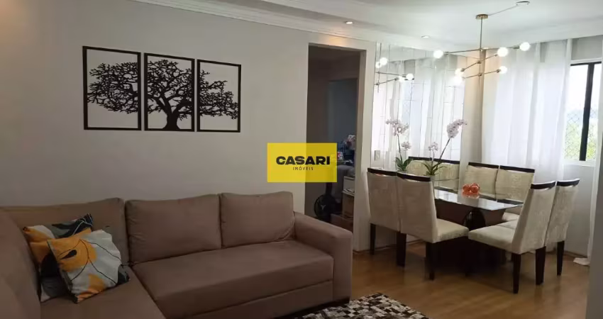 Apartamento 2 dormitorios, 1 vaga coberta, 60m2, assunção - sbc -*vago*