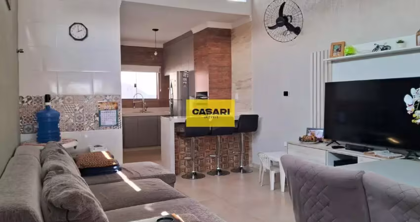 Maravilhoso sobrado de 200 m² na bairro demarchi  em são bernardo do campo |3 dormitórios e 1 vaga de garagem