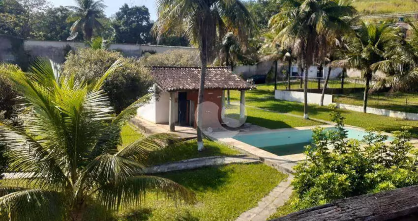 Sítio com 12 dormitórios à venda, 15000 m² por r$ 4.500.000,00 - guaratiba - rio de janeiro/rj