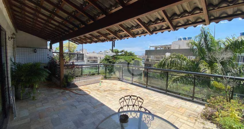 Cobertura com 4 quartos à venda, 335 m² por R$ 1.590.000 - Recreio dos Bandeirantes - Rio de Janeiro/RJ