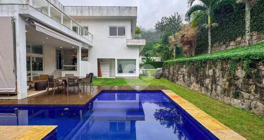 Casa com 4 quartos à venda, 572 m² por r$ 4.950.000, - itanhangá - rio de janeiro/rj