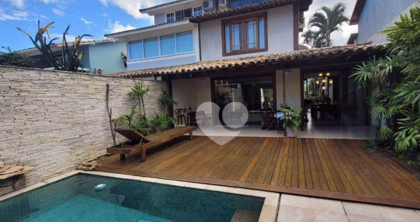 VIVENDAS- Casa com 5 quartos. 2 suítes  à venda, 309 m² por R$ 2.500.000 - Recreio dos Bandeirantes