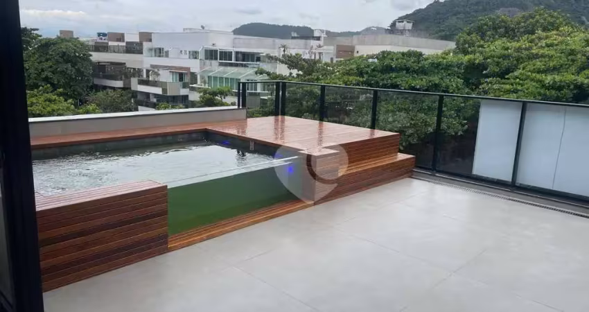 Cobertura com 4 quartos (4 suítes ) à venda, 270 m² por r$ 4.880.000 - jardim oceânico -  rio de janeiro/rj