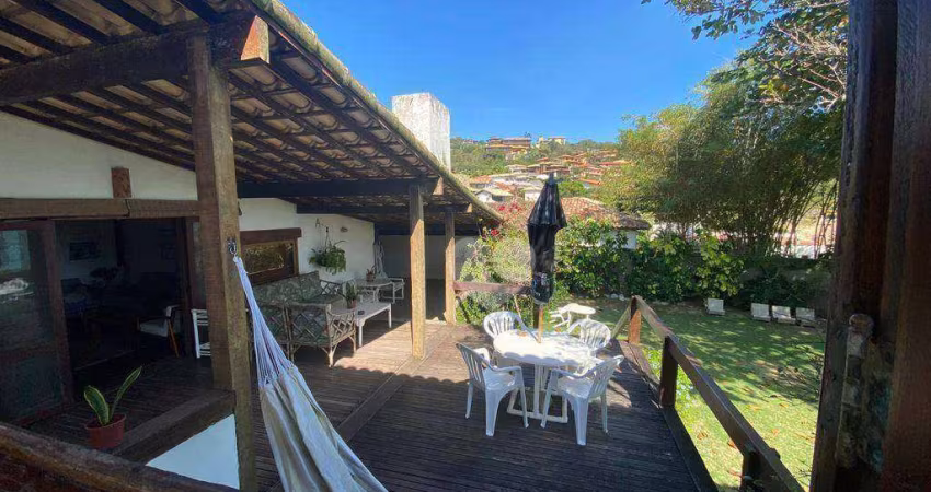 Casa com 6 quartos à venda, 375 m² por R$ 8.000.000 - Praia João Fernandes - Armação dos Búzios/RJ