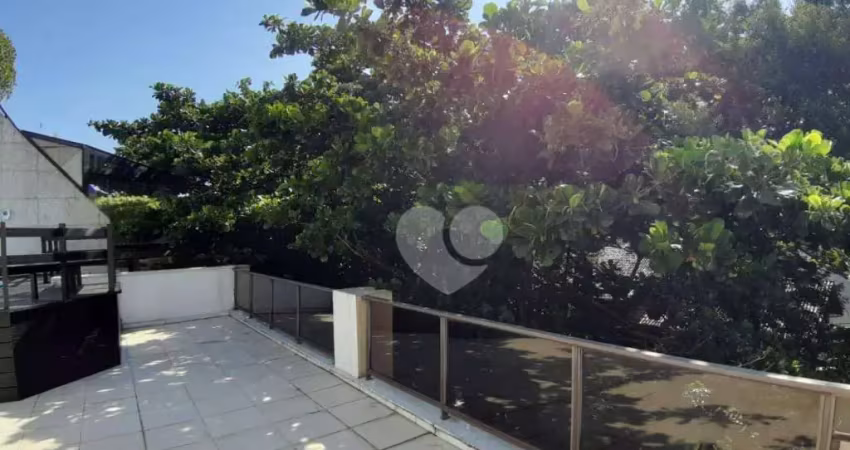 Cobertura linear com 3 quartos à venda, 318 m² por r$ 2.600.000 - jardim oceânico - rio de janeiro/rj