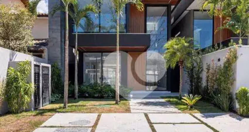 Casa com 4 quartos à venda, 360 m² por r$ 4.500.000 - barra da tijuca - rio de janeiro/rj