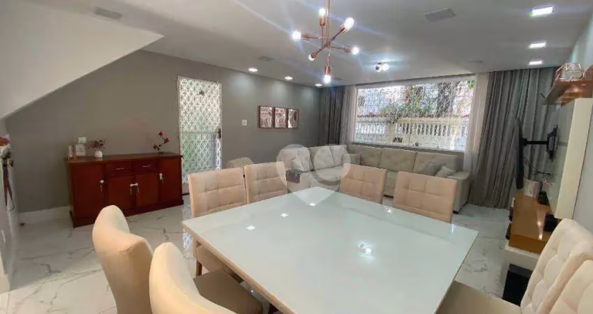 Casa duplex à veda na rua araxá, 5 quartos, 3 suítes, 4 vagas, 273 m² r$ 1.550.000 - rj