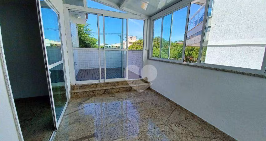 Casa de Condom. Triplex com 4 suítes, 2 vagas, 176 m² por R$ 950.000 - Recreio dos Bandeirantes - Rio de Janeiro/RJ