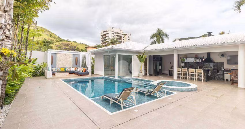 Casa com 5 quartos(4 suítes), 482 m² por R$ 3.700.000 - Recreio dos Bandeirantes - Rio de Janeiro/RJ