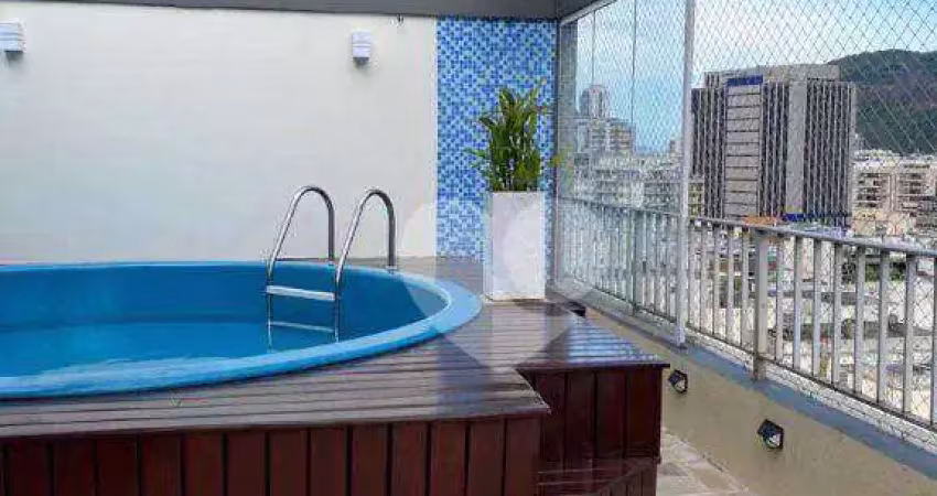 Cobertura duplex , 3 quartos 1 suíte - ótima localização -r$ 2.100.000,00 - botafogo