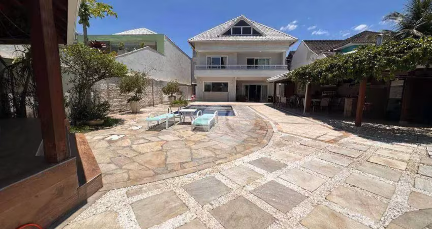 Casa com 4 suítes e lazer privativo no Recreio dos Bandeirantes