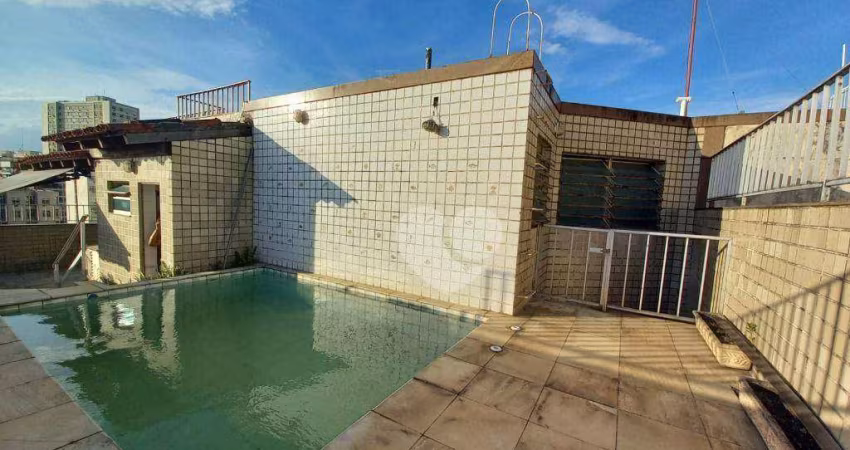 Cobertura com 3 dormitórios à venda, 142 m² por R$ 1.150.000,00 - Tijuca - Rio de Janeiro/RJ