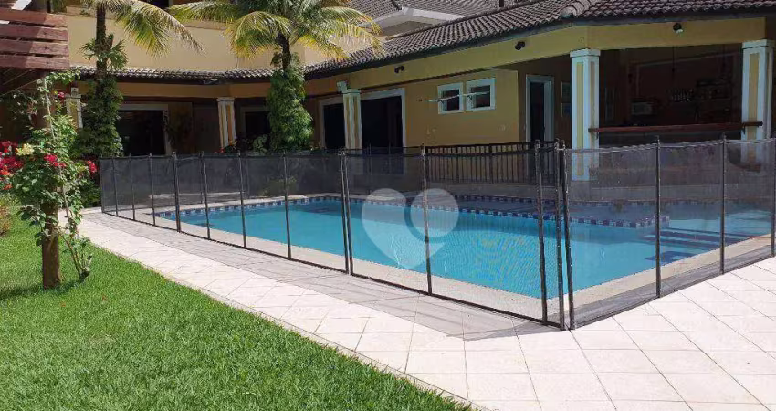Casa a venda 4 quartos sendo 4 suítes , 1026 m² por r$ 5.200.000 - barra da tijuca condomínio pedra de itauna