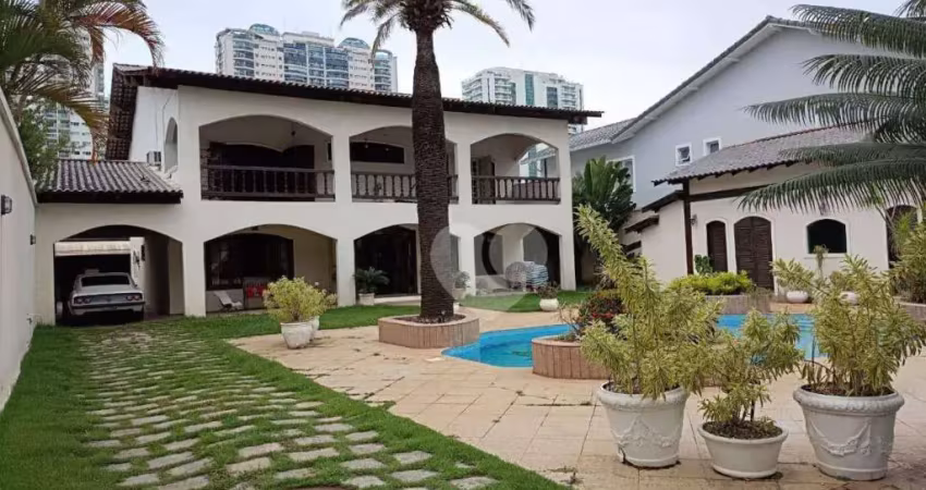 Casa com 6 quartos à venda, 666 m² por r$ 4.950.000 - barra da tijuca - rio de janeiro/rj