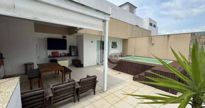 Cobertura à venda, 161 m² por r$ 1.500.000,00 - barra da tijuca - rio de janeiro/rj