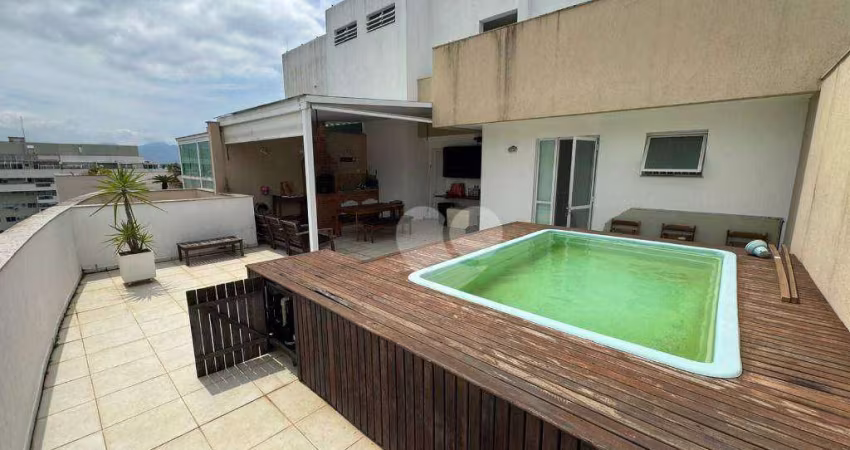 Cobertura à venda, 161 m² por R$ 1.500.000,00 - Barra da Tijuca - Rio de Janeiro/RJ