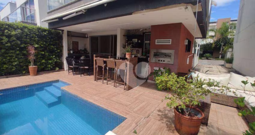 Casa 5 Quartos 4 Suítes à venda, 217 m² por R$ 2.250.000, - Recreio Condomínio Total Infraestrutura