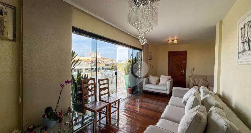 Cobertura com 3 quartos à venda, 380 m² por r$ 1.700.000 - recreio dos bandeirantes - rio de janeiro/rj