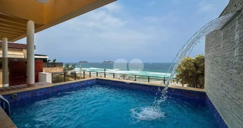 Avenida lucio costa,  cobertura com 4 quartos à venda, 296 m² por r$ 6.800.000 - barra da tijuca - rio de janeiro/rj