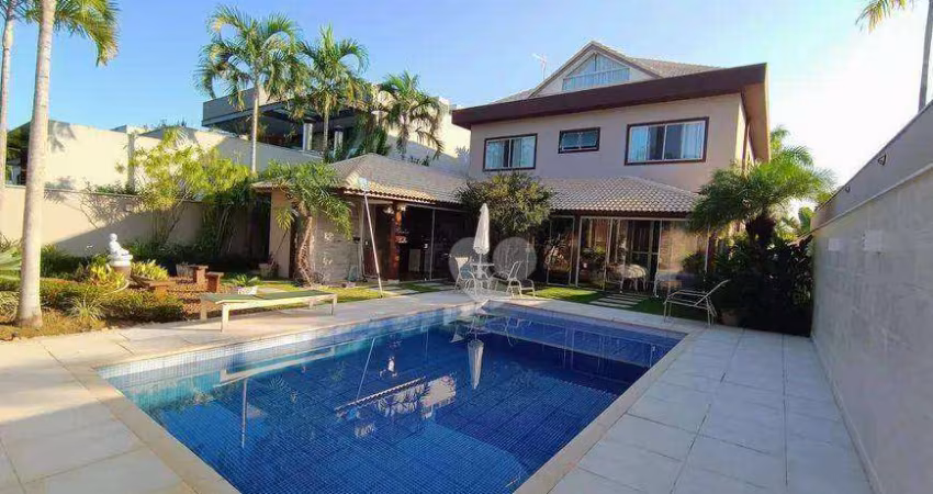 Casa com 5 quartos à venda, 471 m² por R$ 6.300.000 - Barra da Tijuca - Rio de Janeiro/RJ