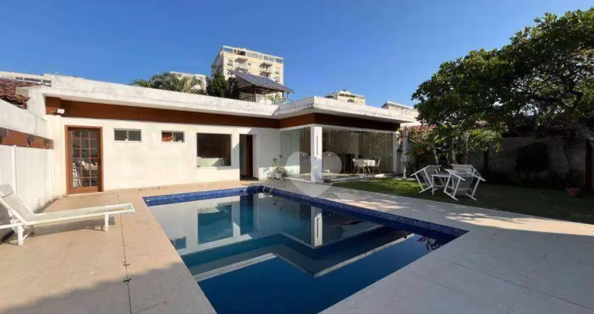 Casa com 4 quartos à venda, 453 m² por r$ 3.480.000 - barra da tijuca - rio de janeiro/rj