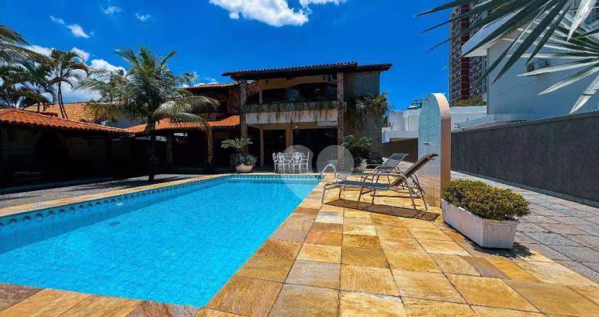 Casa com 5 dormitórios à venda, 611 m² por r$ 5.500.000,00 - barra da tijuca - rio de janeiro/rj