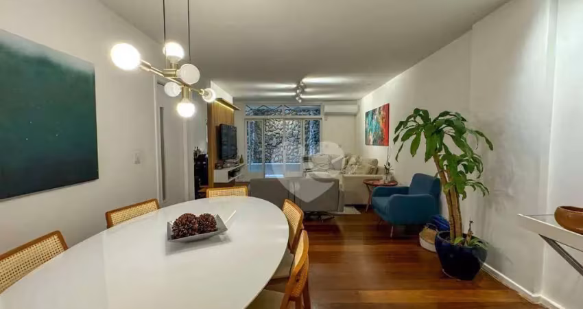 Apartamento garden com duas suítes à venda na lagoa - rio de janeiro/rj