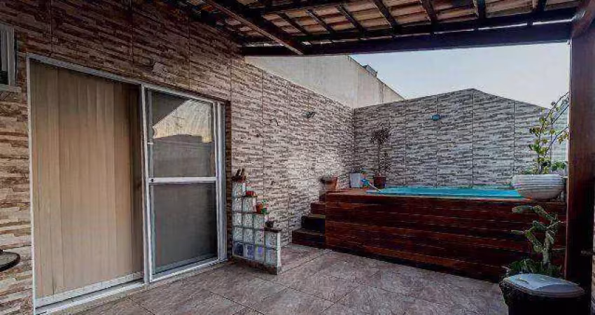 Cobertura com 4 dormitórios à venda, 114 m² por R$ 650.000,00 - Pechincha - Rio de Janeiro/RJ
