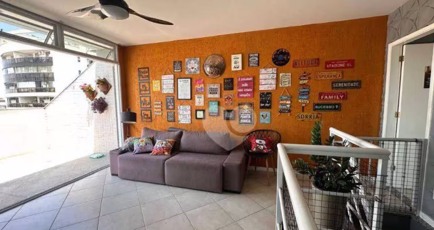Cobertura com 3 quartos à venda, 136 m² por r$ 990.000 - barra olímpica - rio de janeiro/rj