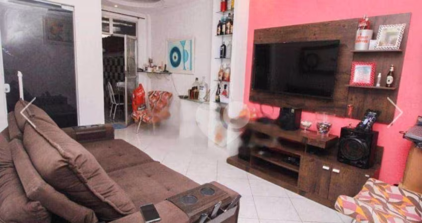 Apartamento tipo casa, térreo, com 2 quartos, piscina, churrasqueira, à venda, 57 m² por R$ 400.000 - Grajaú - Rio de Janeiro/RJ