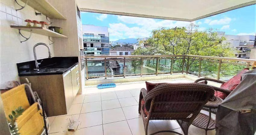 Maravilhoso apartamento frontal com varanda no Recreio!
