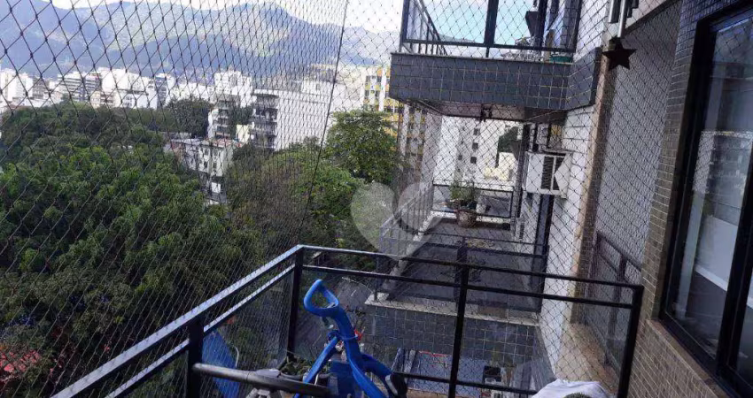 Apartamento com sala, 2 varandas, 3 quartos (1 suíte),  copa-cozinha, dependências, 2 vagas, venda, 117 m² por R$ 617.500 - Grajaú - Rio de Janeiro/RJ