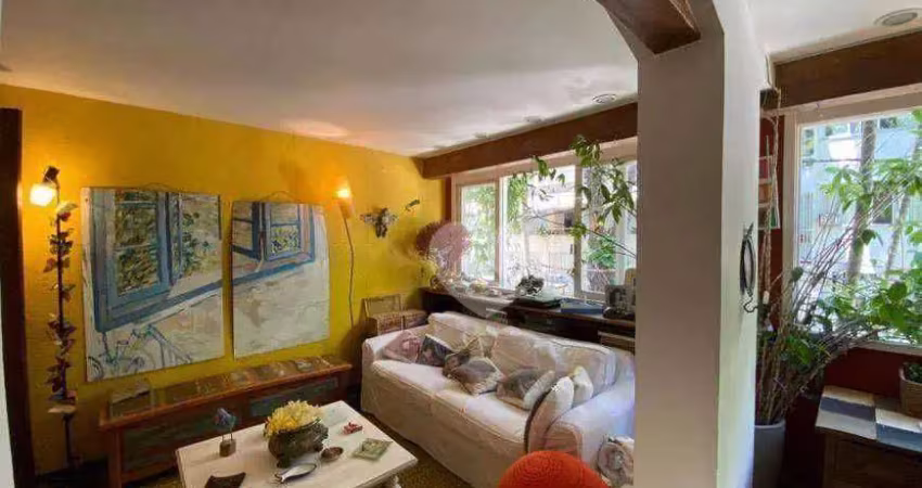 Apartamento com 3 dormitórios à venda, 95 m² - leblon - rio de janeiro/rj