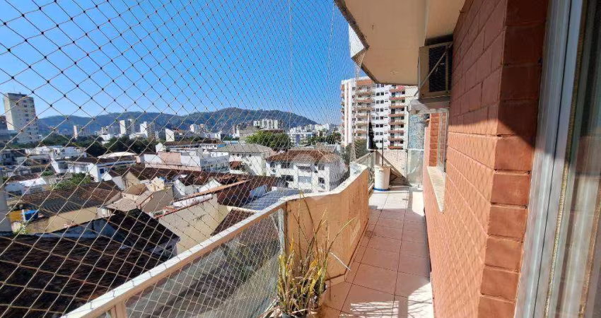Apartamento com 3 quartos varanda garagem à venda, 104 m² por R$ 565.000 - Grajaú - Rio de Janeiro/RJ