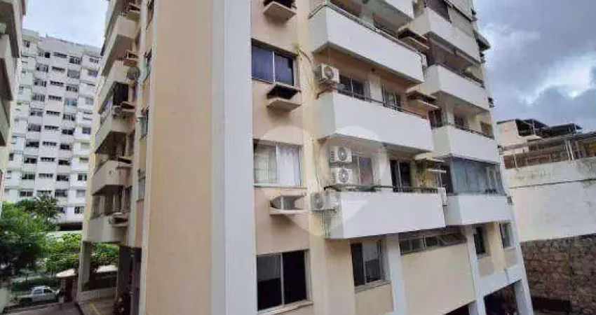 Apartamento com 2quartos, suíte, sacada à venda, por r$ 307.000,00- grajaú - rio de janeiro /rj.