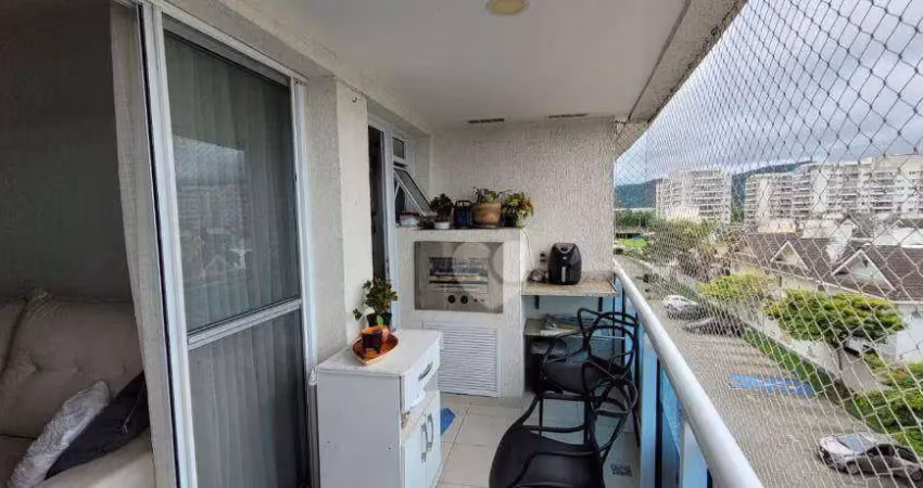 Onda carioca, apartamento com 2 quartos sendo 1 suíte, à venda, 69 m² por r$ 510.000 - recreio dos bandeirantes - rio de janeiro/rj
