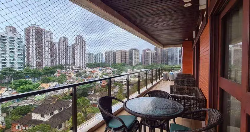 Apartamento com 3 quartos à venda, 157 m² por r$ 3.000.000 - barra da tijuca - rio de janeiro/rj