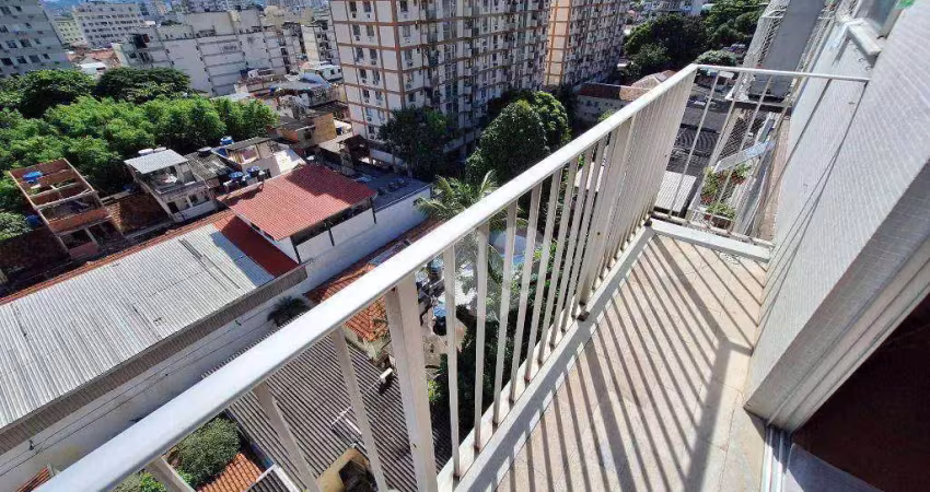 Apartamento com 2 quartos à venda, 65 m² por r$ 230.000 - riachuelo - rio de janeiro/rj