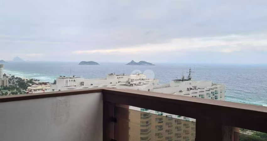 Apartamento na Lucio Costa, 1 quarto, andar alto com vista mar, na Avenida Lucio Costa, Barra da Tijuca/RJ