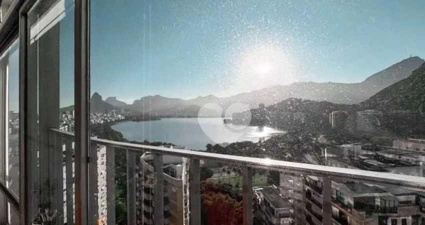 Apartamento com 4 dormitórios à venda, 155 m² por r$ 2.950.000,00 - lagoa - rio de janeiro/rj