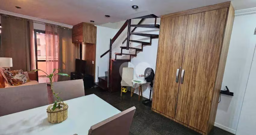 Apartamento com 2 quartos à venda, 75 m² por r$ 850.000 - barra da tijuca - rj