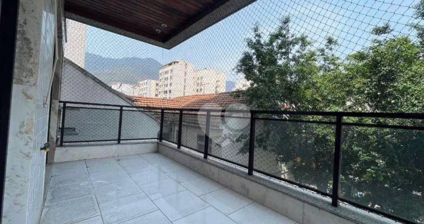 Apartamento com 2 dormitórios à venda, 121 m² por r$ 660.000,00 - tijuca - rio de janeiro/rj